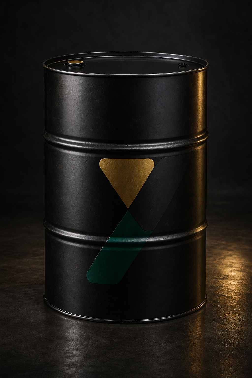 Black steel drum for bitumen export packaging